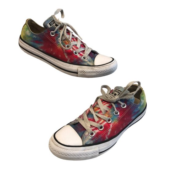 Converse Shoes - Converse Chuck Taylor Mens 4 Womens 6 Tie Dye Low Cut Sneakers